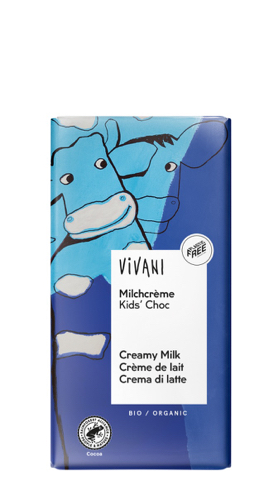 Vivani Chocolade melk kinder bio 100g